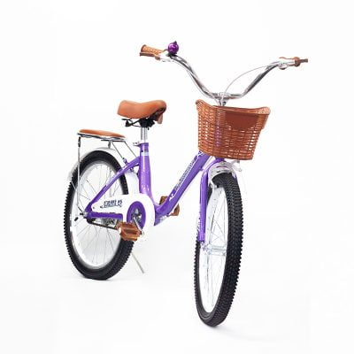Bicicleta Infantil de Paseo aro 20 Color Morado